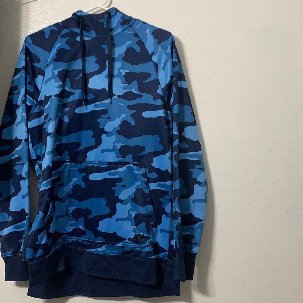 Men’s Blue Camo And1 Hoodie